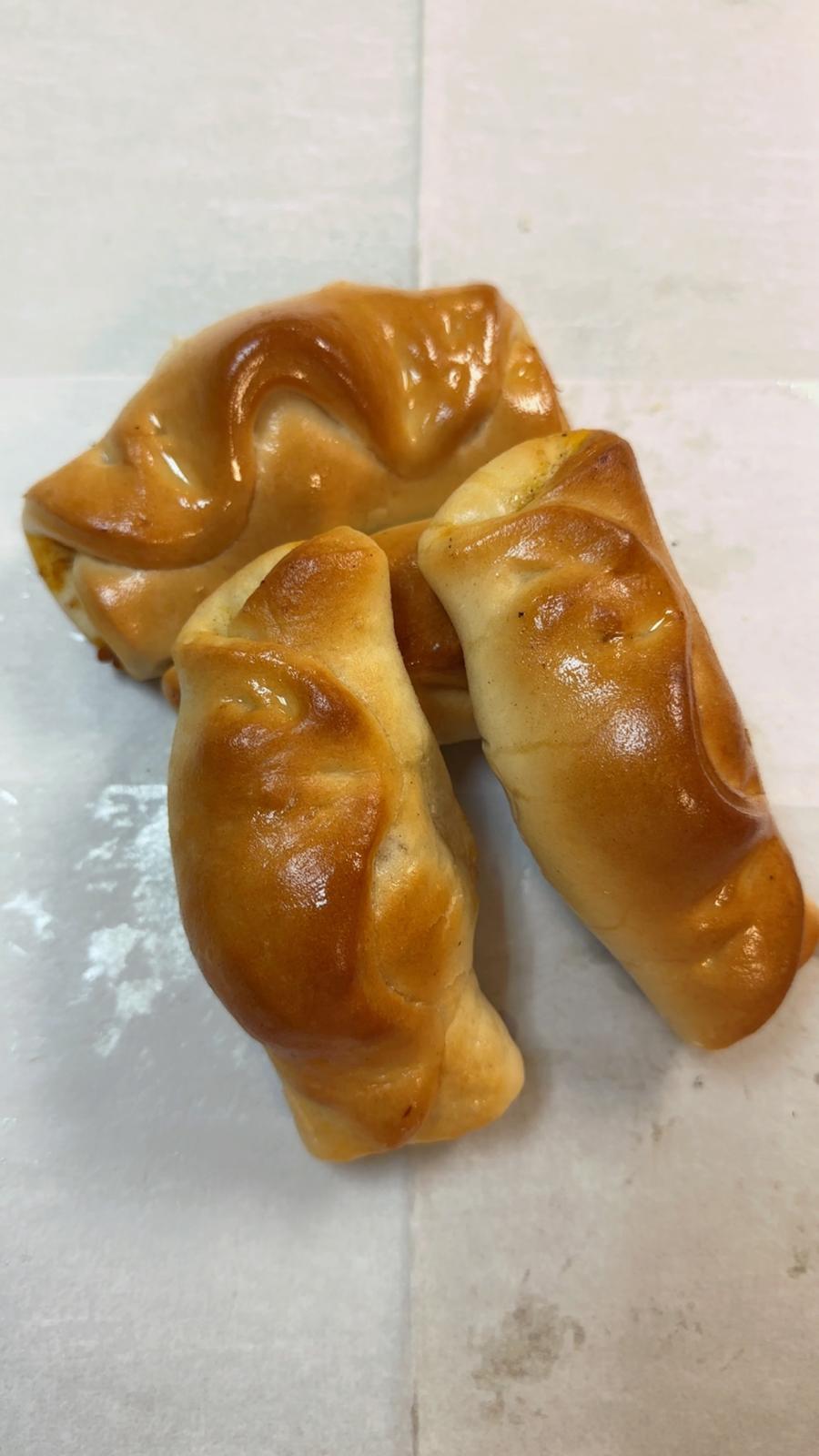 Fresh baked pies and rolls